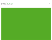 Tablet Screenshot of immoraum.com